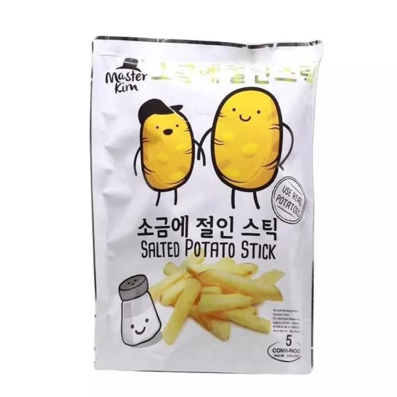 

HJ #INTER# Master kim potato stik Original/honey butter/spicy 70gr
