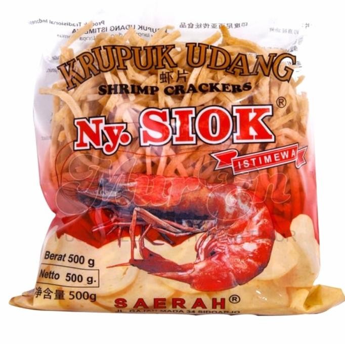 

Grosir Krupuk Udang Ny. Siok Oval | Stick 500 Gr Asli Produk Terlaris