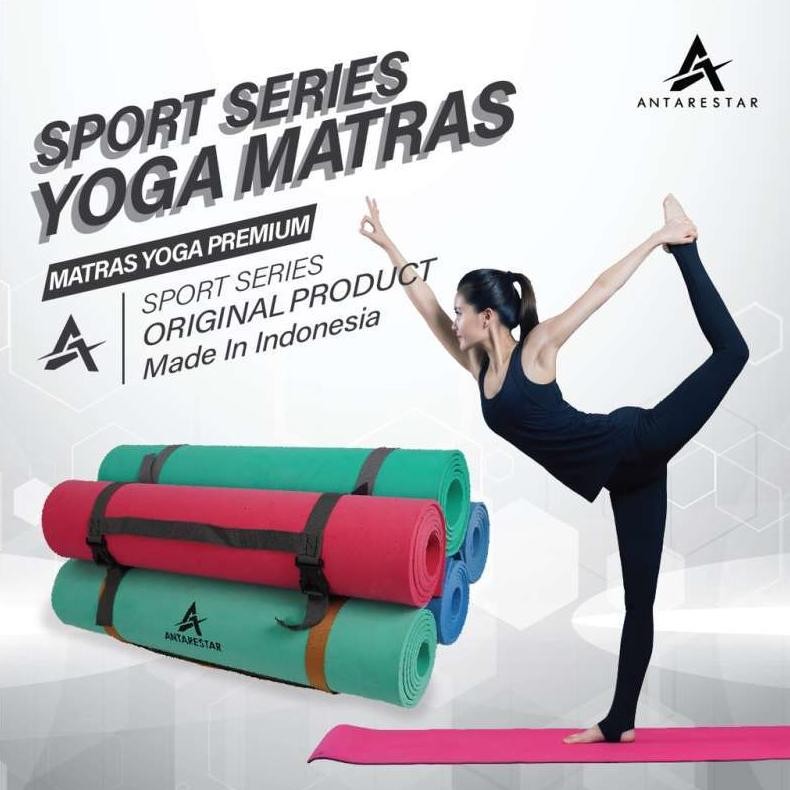 Matras Yoga Olahraga Matras Yoga Tebal Anti Slip