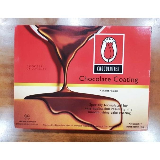

TULIP Cake Coating 1 kg - Compound coating coklat liquid