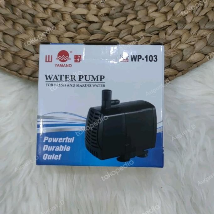 TERSEDIA Mesin Pompa Celup Aquarium Yamano WP103 Pompa Filter Yamano WP-103