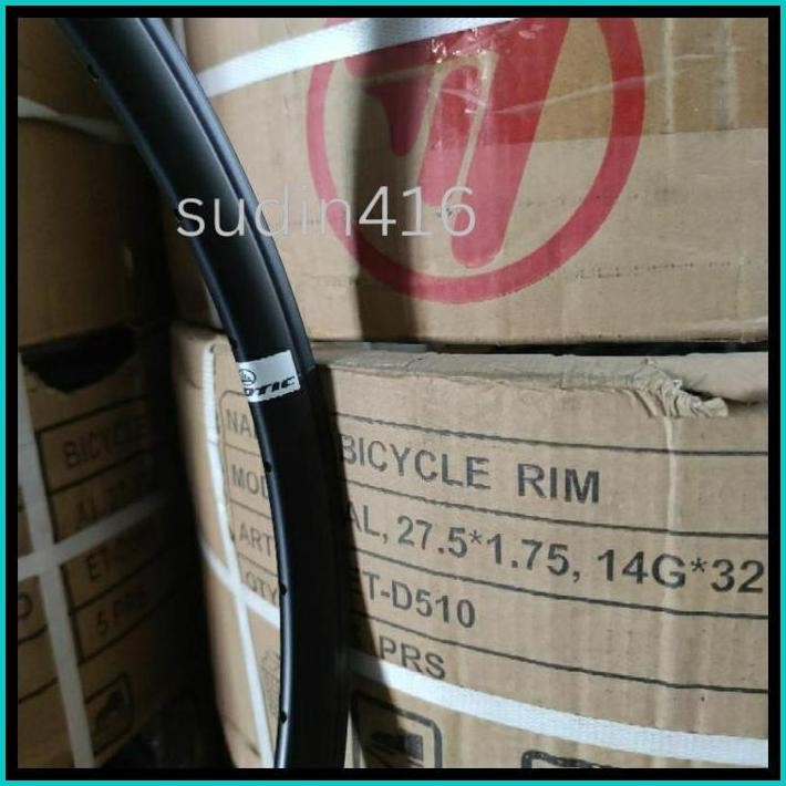 RIM LINGKAR VELG SEPEDA MTB 27,5 BAHAN ALLOY DOUBLEWALL EXOTIC 32 HOLE SATUAN