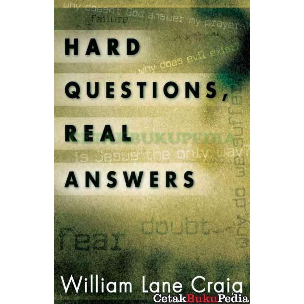 Book Hard Questions Real Answers Dr William Lane Craig