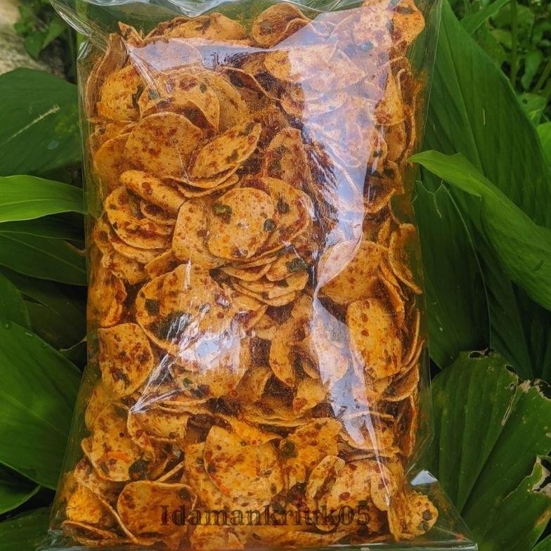 

HJ BASRENG KRIUK DAGING SAPI Pedas Daun Jeruk 500g/Bareng/Kriuk/Mantap/Renyah