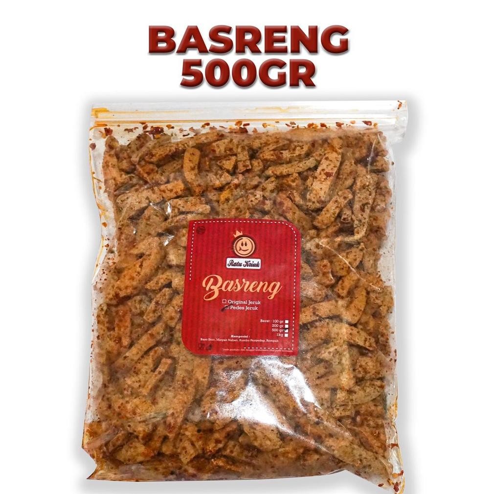 

HJ BASRENG VIRAL | RASA DAUN JERUK BUMBU MELIMPAH 500GRAM BY RATU KRIUK