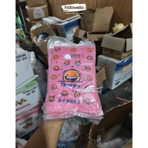 

Oy58 Tas Plastik Plong Motif Smile Ksu