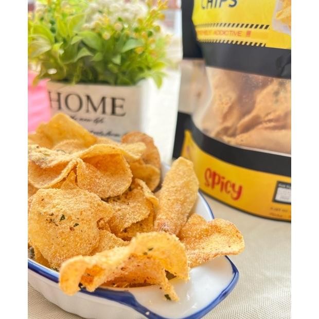 

HJ Chipsii - Salted Egg Potato Chips - 100 gr