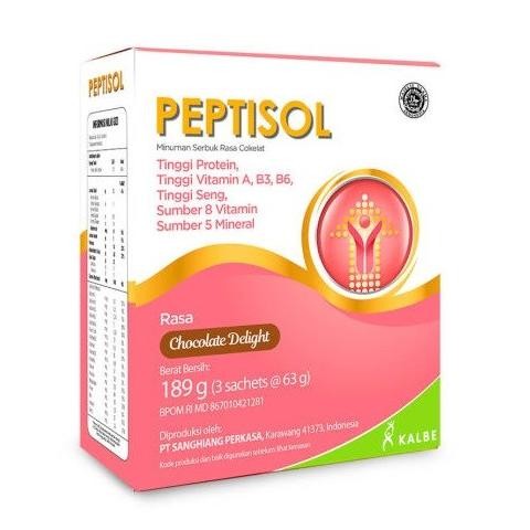 

Peptisol Cokelat 190 Gr Kalbe Best Seller