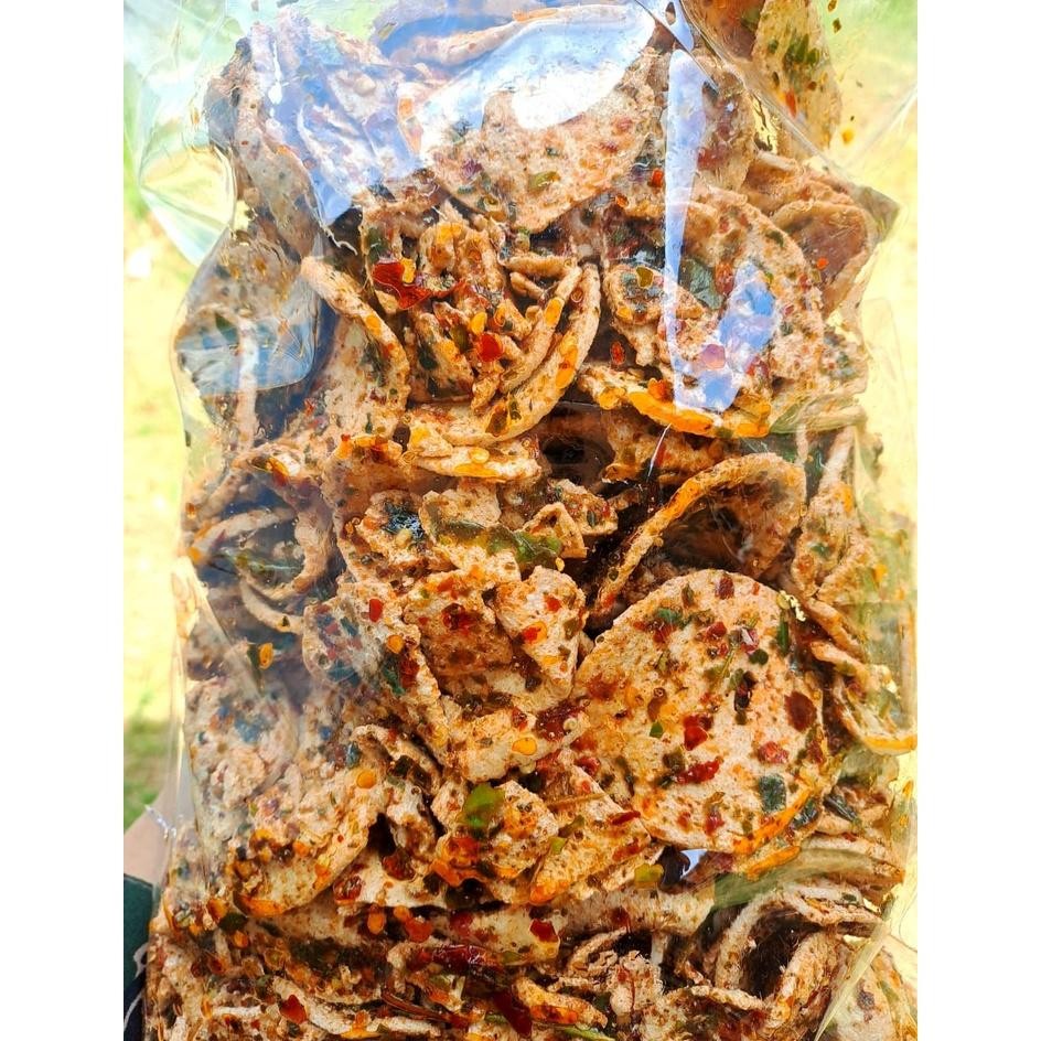 

HJ Basreng Pipih Premium Pedas Daun Jeruk 500gr