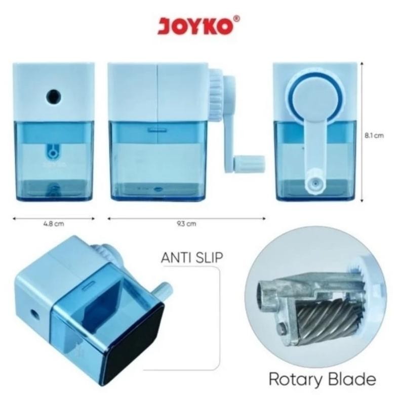 

fx-45 aw-96 Sharpener Anti Slip JOYKO A156 Serutan Putar / Rautan Pensil A 156 Viral Sale