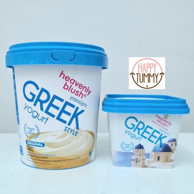 

Heavenly Blush Greek Yogurt 1Kg Original Pail 1L Ready Terlaris