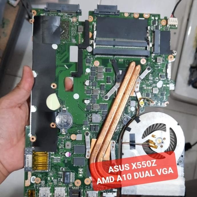 Mainboard Motherboard Asus X550 X750Dp X550Z X550Ze Amd A10 Dual Vga New Stok