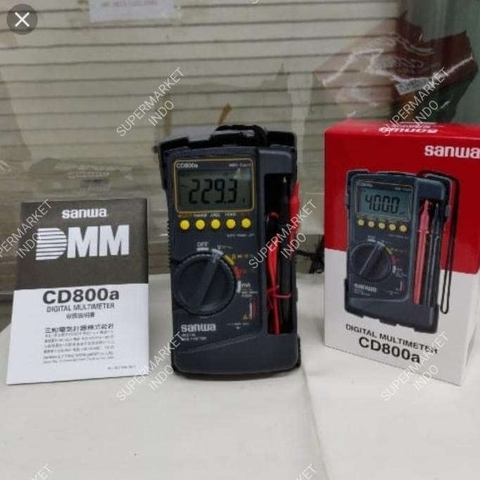 Sanwa CD800F electric multi tester digital multimeter avometer CD 800F
