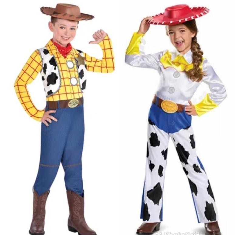 CR - Kostum Koboi Woody Toy Story | Jessie Toy Story | Cowboy Woody Toy Story Costume | Cowgirl Jess