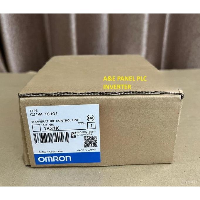 Plc Omron Cj1W-Tc101 Cj1W Tc101 Cj1Wtc101 New Stok