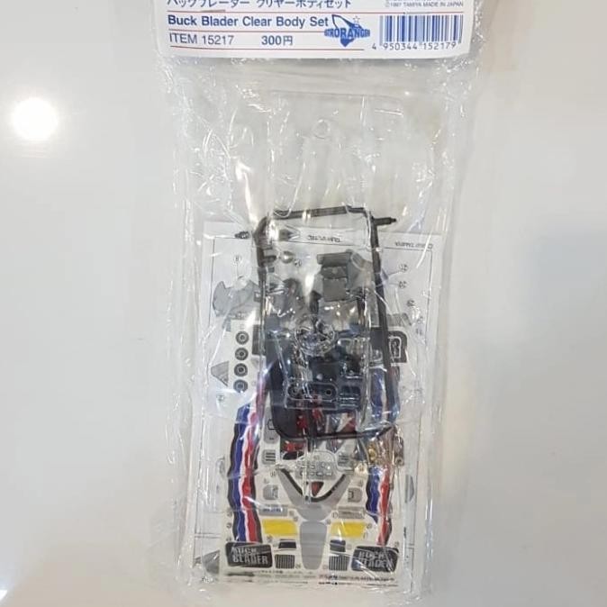 Promo tamiya buck blader clear body set COD