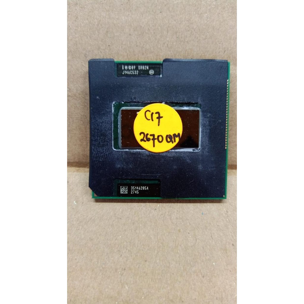 Processor Laptop Core I7 2670Qm Gen2 Ber New Stok