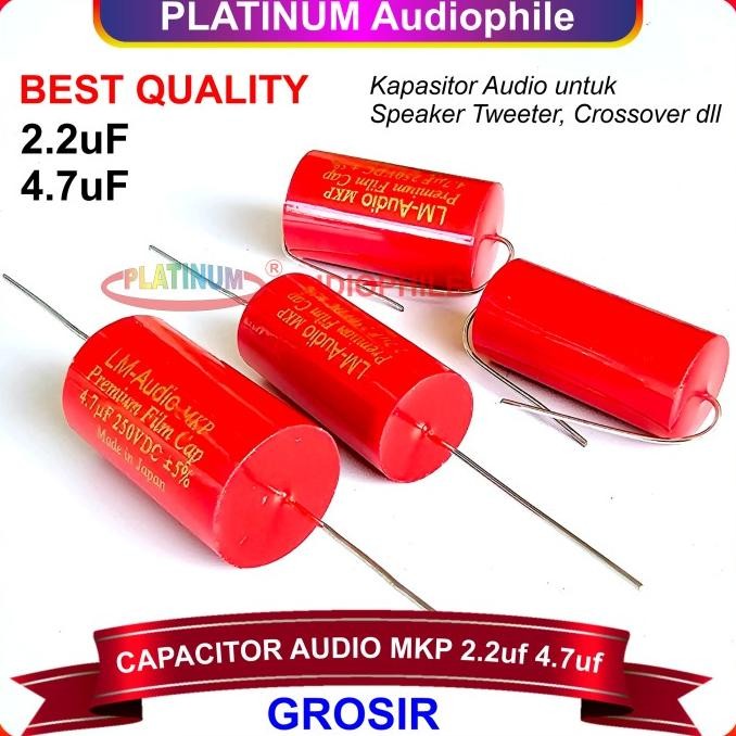 Kapasitor Capacitor Mkp 225 475 2.2Uf 4.7Uf Nonpolar Crossover Tweeter Co