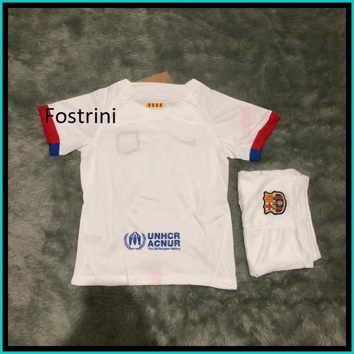 JERSEY KIDS ( ANAK - ANAK ) BARCELONA AWAY 2023-2024 GO THAILAND
