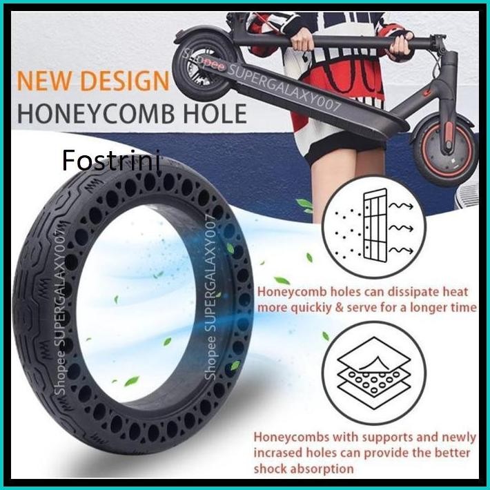BAN SKUTER BAN SCOOTER M365 8.5 INCH HONEYCOMB BAN SOLID TIRE BAN SEPEDA LISTRIK BAN SCOOTER ELEKTRI