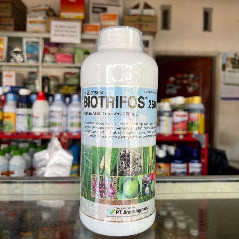 Insektisida Biotrifos 250EC 1 Liter Triazofos Jirona Agritama