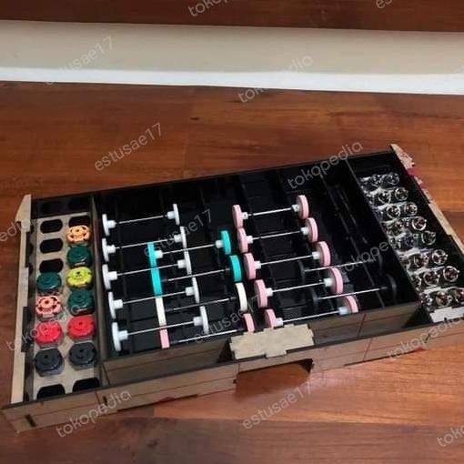 rak laci akrilik box hjh verus8010 trendy meiho kyoso tamiya
