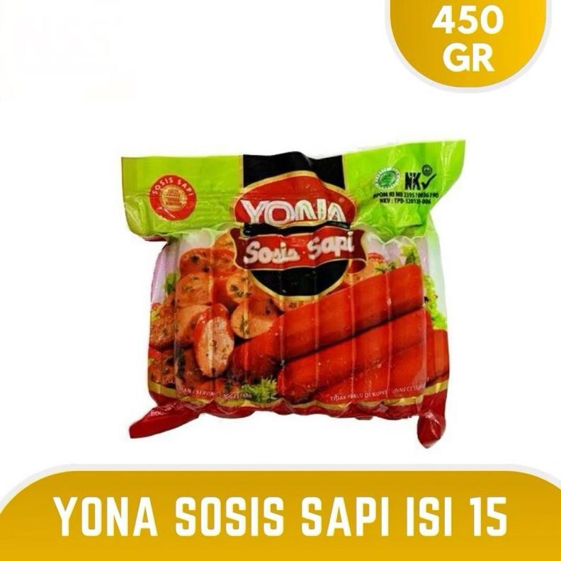 

Promo Yona Sosis Sapi Merah (15Pcs) 450G Promo