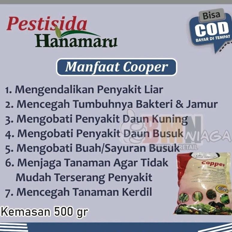 PESTISIDA HANAMARU - COOPER - FUNGISIDA UNTUK MENGATASI PENYAKIT PADA TANAMAN