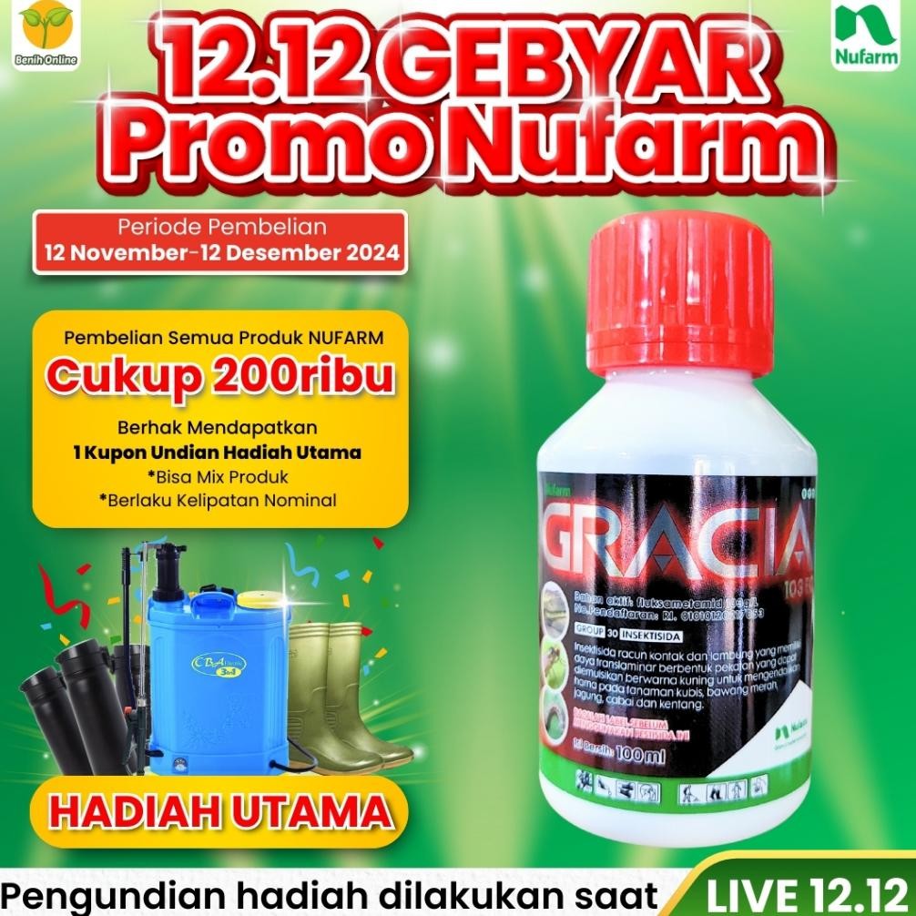 Insektisida Gracia 100 Ml Nufarm, Pengendalian Hama Efektif
