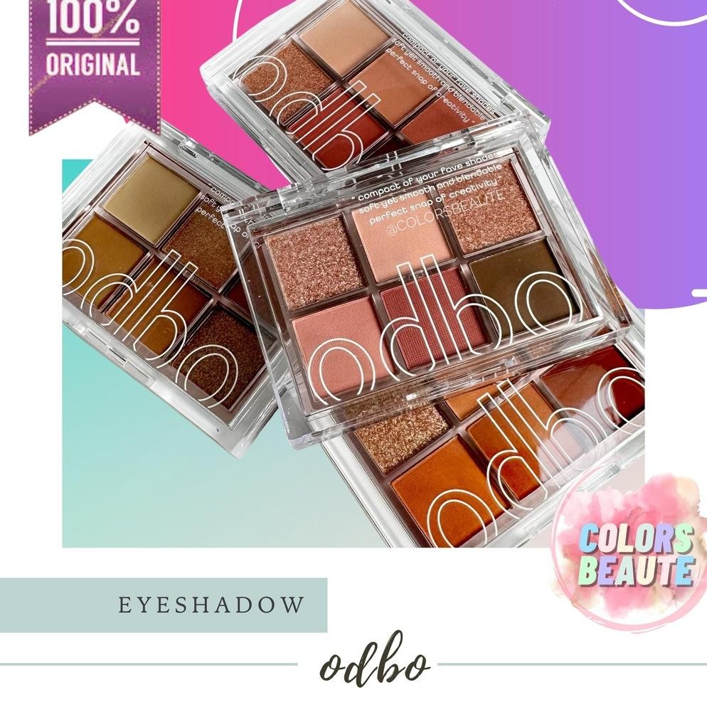ready odbo signature eyeshadow palette {terbaru/terlaris/tergcor/kekinian}