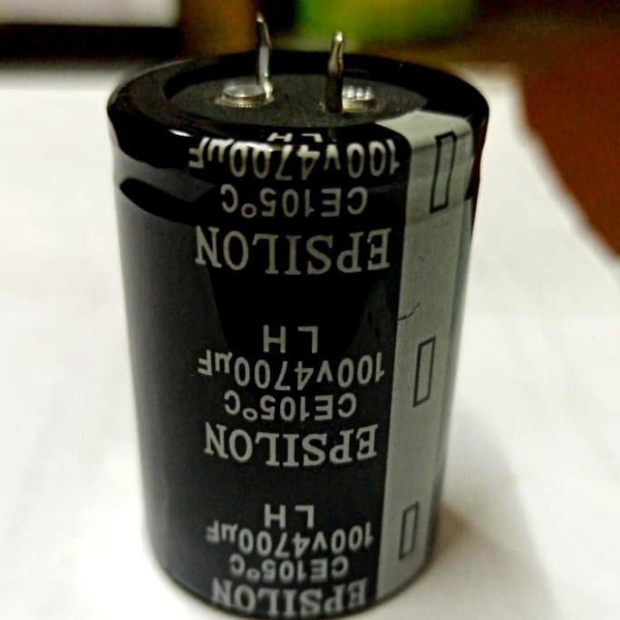 Capasitor Kapasitor Elco Unicon 4700Uf 100V 4700 Uf 100 Volt V 100Volt New Stok