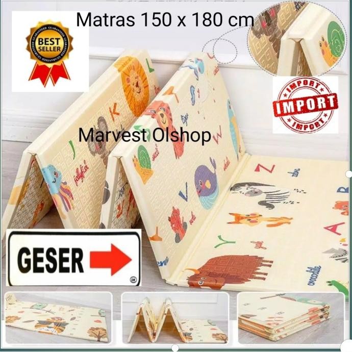 MATRAS ANAK PLAYMAT 150 x 180 cm TIKAR KARPET ANAK MURAH IMPORT ORI