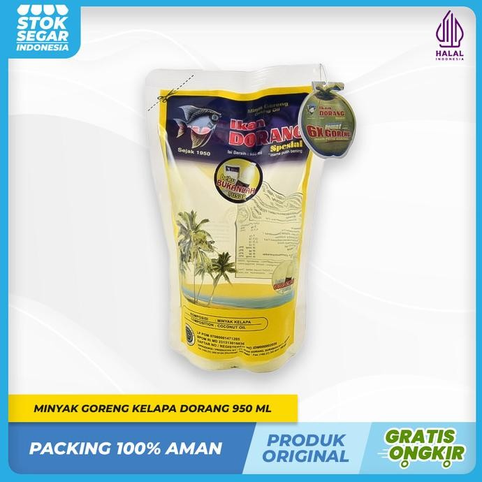 

Ikan Dorang Minyak Kelapa Spesial Pouch 950ml
