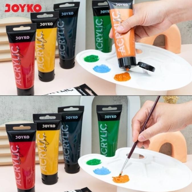 

redi ya kk Cat Akrilik 30 ml JOYKO /Acrylic paint cat lukis murah bagus berkualitas