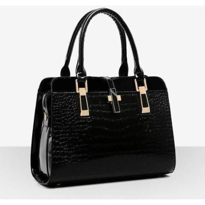 Tas Handbag Import Wanita Kerja CROCO F23560