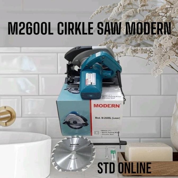 Mesin Circular Saw 7 Inch M2600L Modern Mesin Cirkle Modern Co
