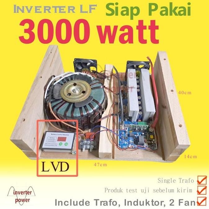 Terjangkau Inverter Lf Lengkap Trafo Travo 3000W Egs002 Psw 3000 W