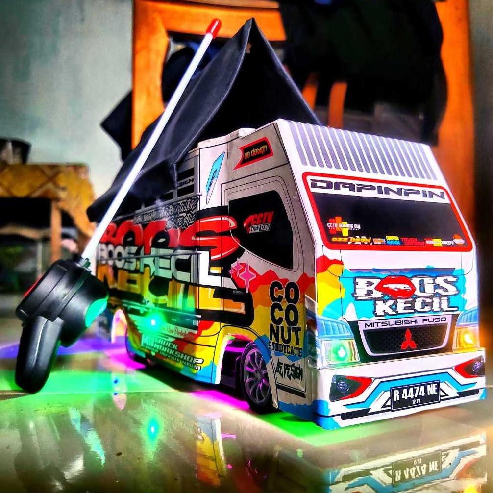 miniatur truk remot kontrol mainan anak remot kontrol truk oleng remot kontrol mainan anak