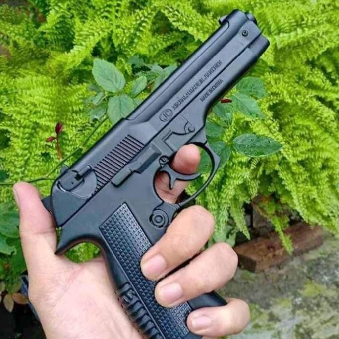 korek api pistol besi