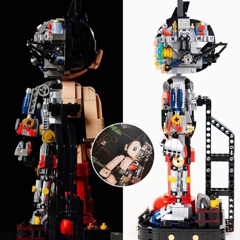 Bricks Astro Boy Clear Version Mechanical PANTASY 86203
