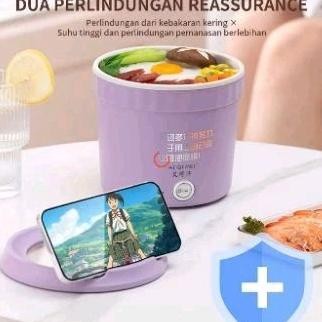 Pancil listrik multifungsi panci listrik mini multifungsi panci listrik kaca serbaguna panci mini el