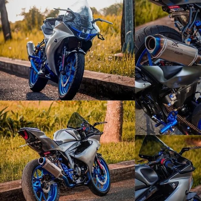 knalpot Dx Generation Sphere Oval Fullsystem Cbr 250 R Ninja 250 R25