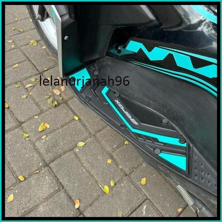KARPET MOTOR AEROX 155 CONNECTED AKSESORIS MOTOR BAHAN KARET