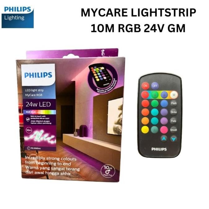 Grosir Philips Led Strip Light Strip Mycare Rgb 10M 10 Meter W/ Remote