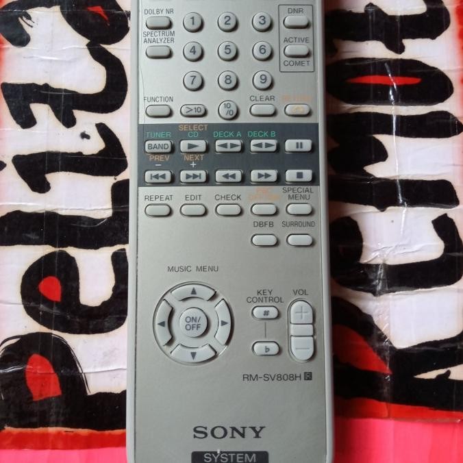 Grosir Remot Audio System Sony Compo Original Terlengkap