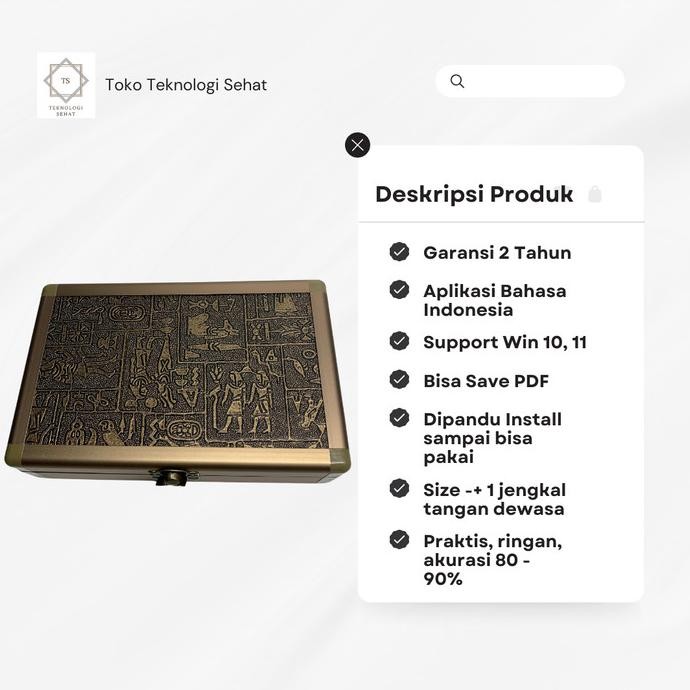 Murah Qrma Quantum Analyzer Mini Gold Garansi 2 Tahun