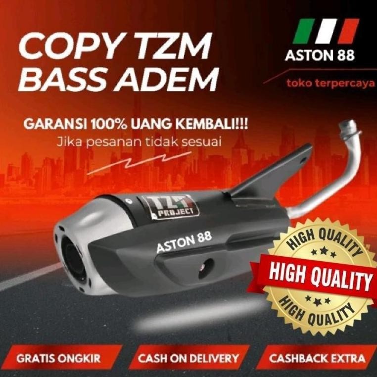 8.8 Knalpot Copy Cms Tzm Scoopy Tsukigi Anti Tilang Non Mberr All Matic Scoopy Vario Pcx Beat Genio 