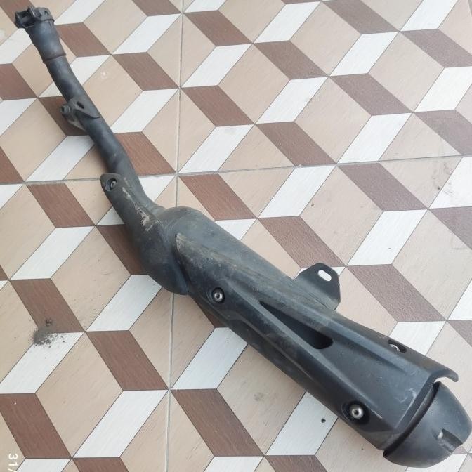header slencer knalpot ori standar trail yamaha wr155 wr 155 original
