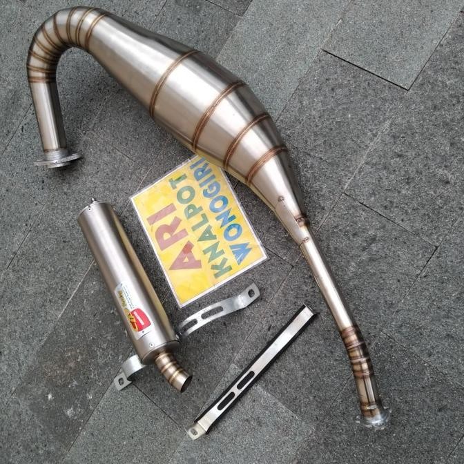 KNALPOT CLD NINJA RR NINJA R NINJA 2 TAK KNALPOT RACING NINJA STENLIS