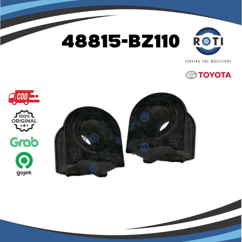 KARET BUSH STABILIZER RUSH TOYOTA F700 48815-BZ110 ORIGINAL